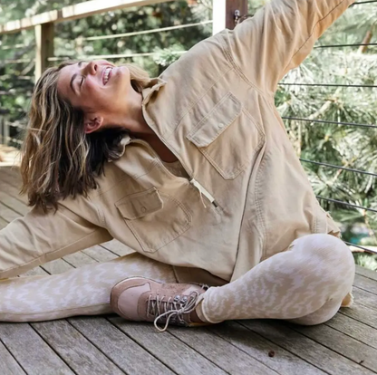 offline by aerie cord oversized pullover shacket