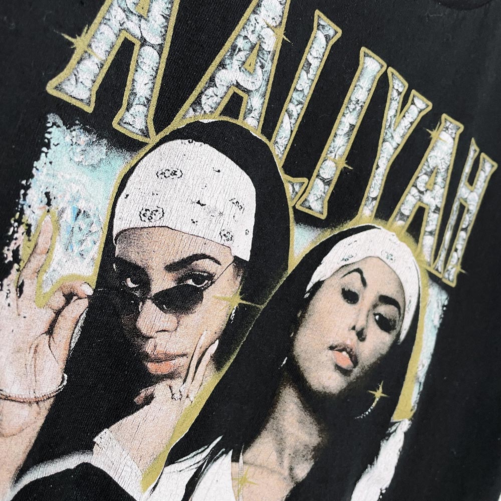 aaliyah princess of r&b graphic tee