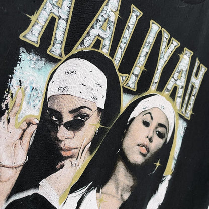 aaliyah princess of r&b graphic tee