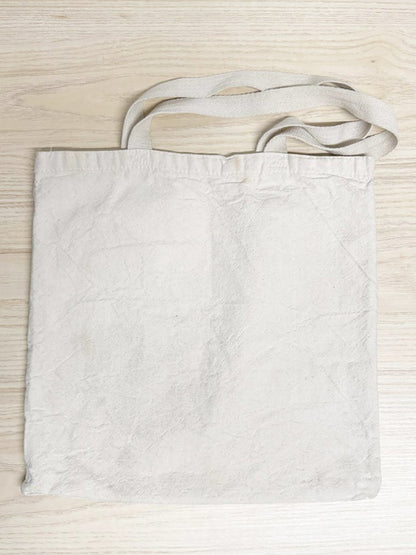 abbot kinney moustache man tote bag | q tees of california - good market thrift store