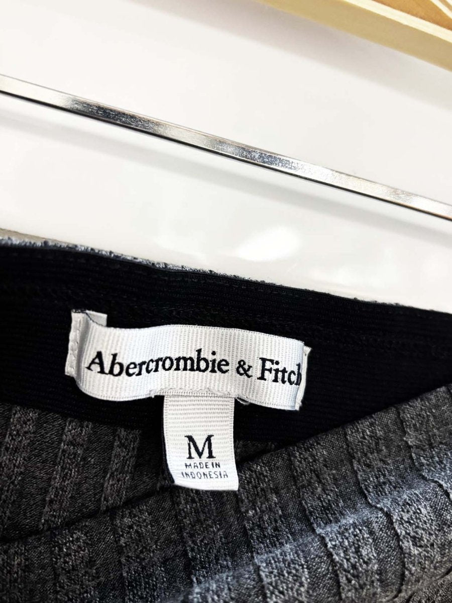 abercrombie & fitch side slit rib knit maxi skirt - good market thrift store