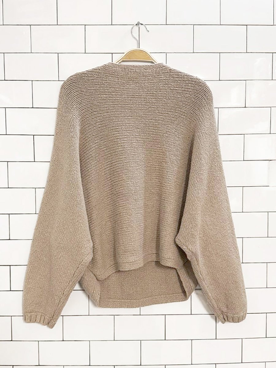 abercrombie slouchy knit dolman sleeve sweater - good market thrift store