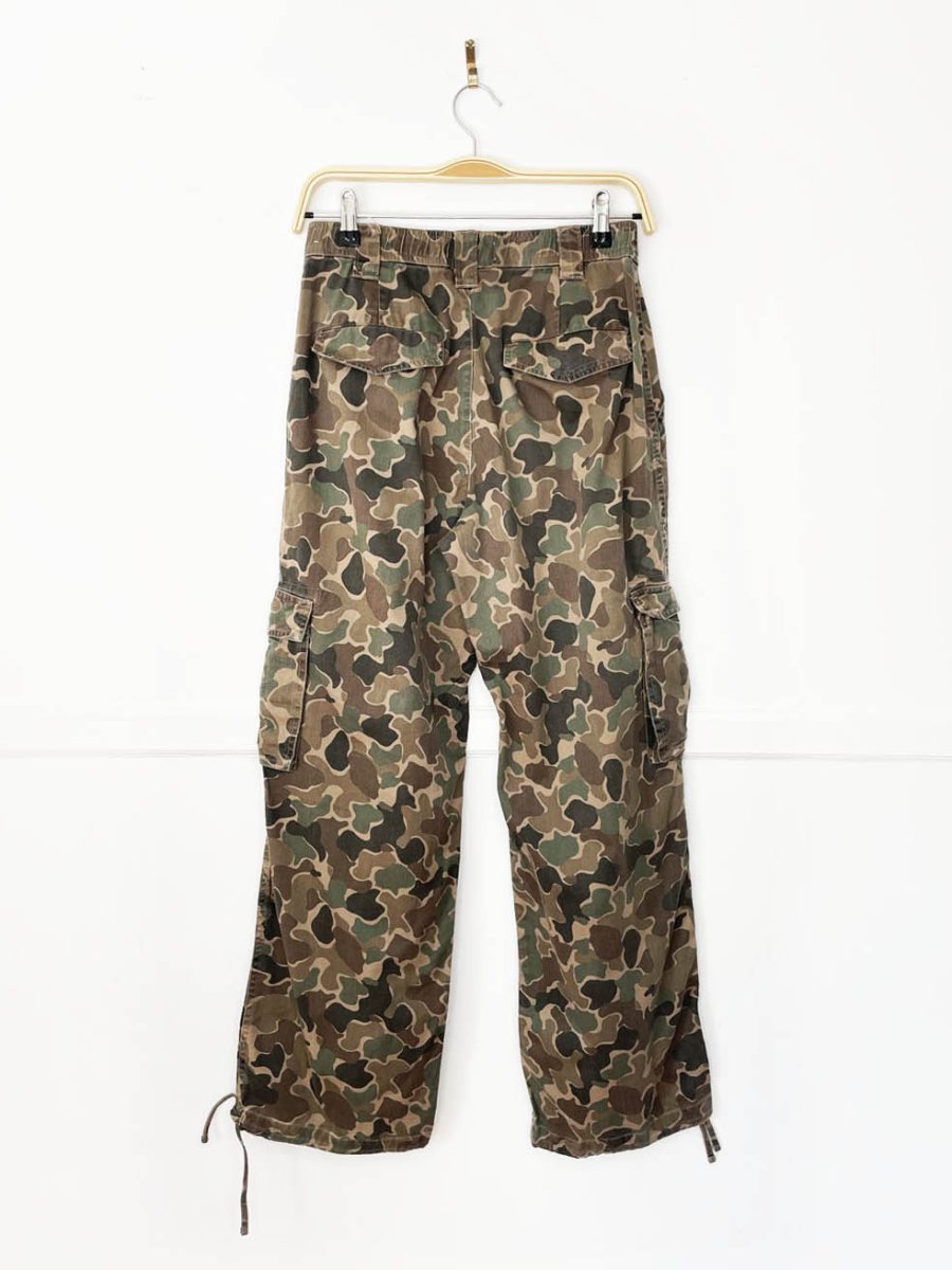 abercrombie ultra baggy camo cargo parachute pant - good market thrift store