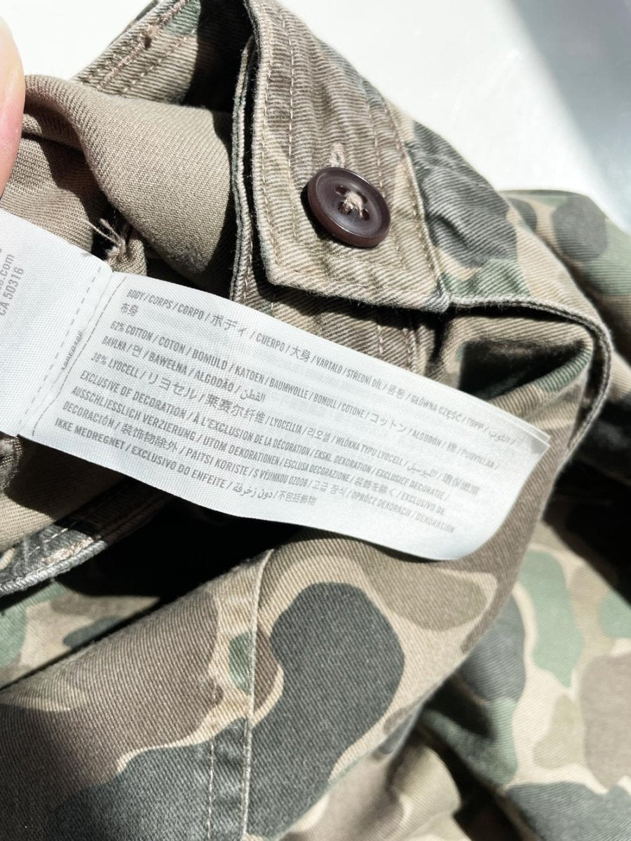 abercrombie ultra baggy camo cargo parachute pant - good market thrift store