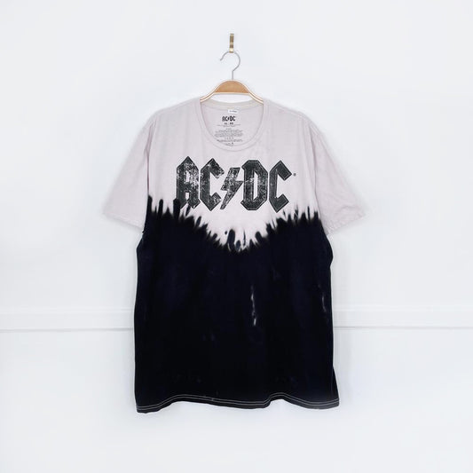 acdc x perryscope 2021 tie dye band tee