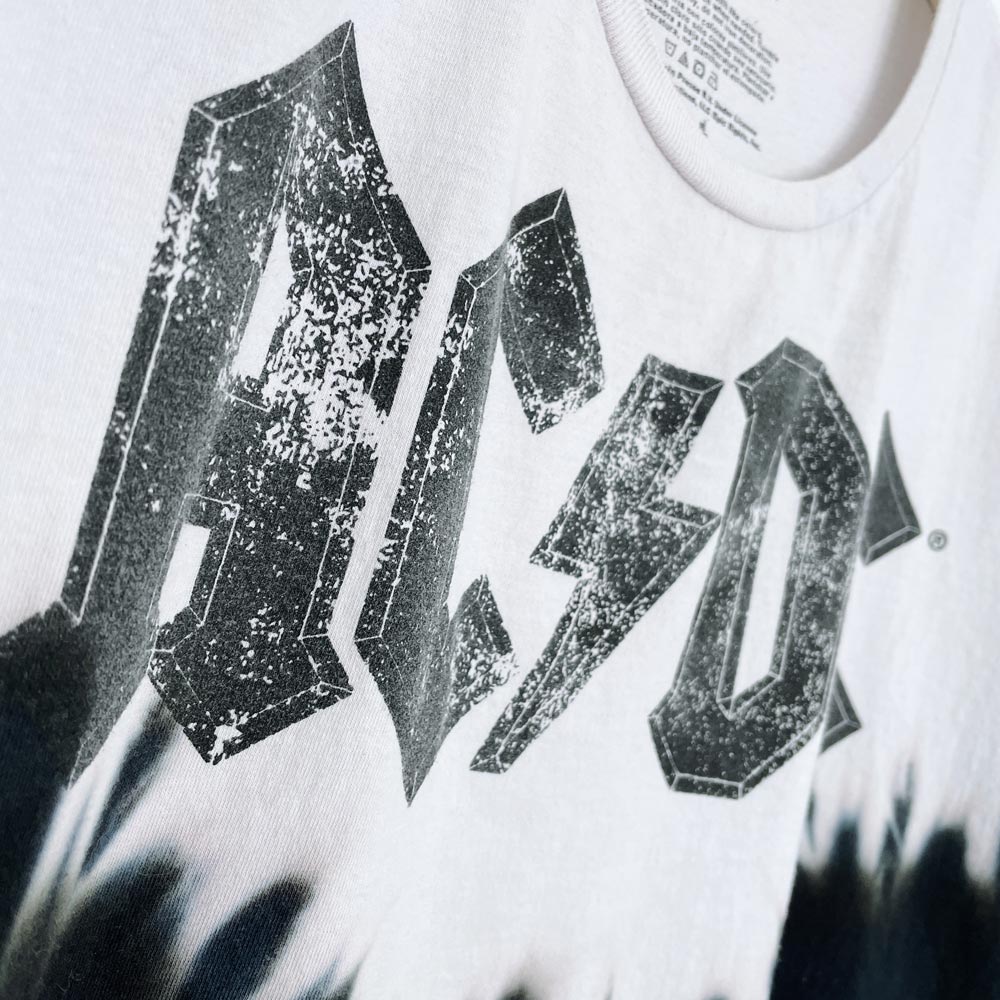 acdc x perryscope 2021 tie dye band tee