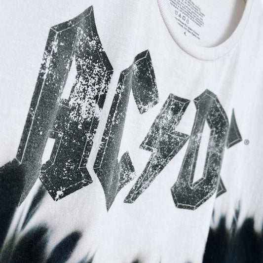 acdc x perryscope 2021 tie dye band tee