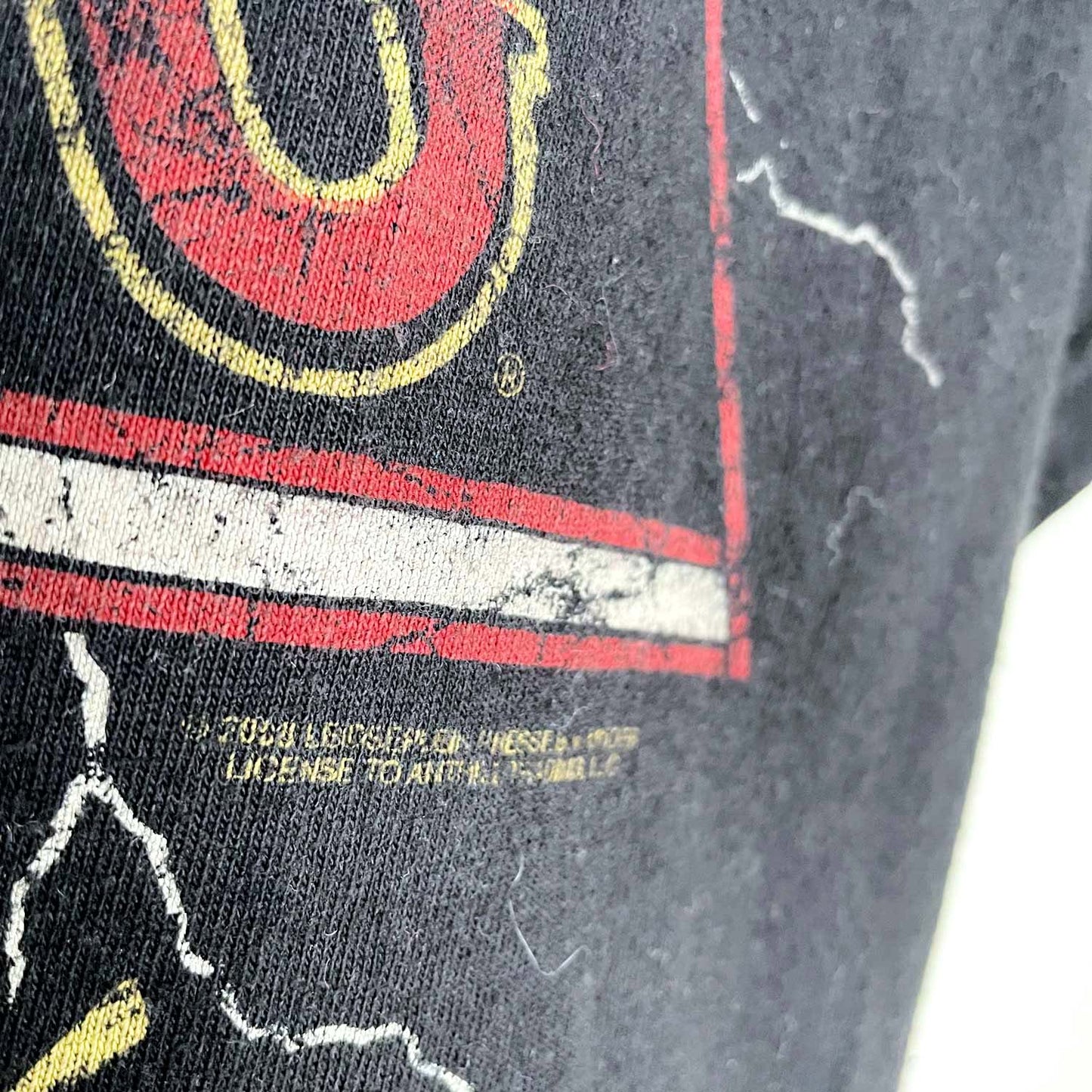 acdc 2008 high voltage tour rockware tee - size small