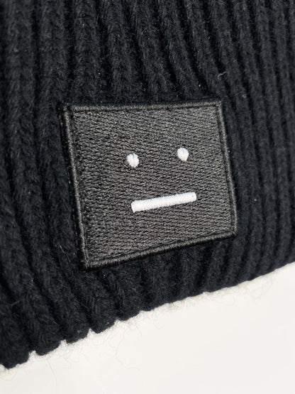 acne studios wool pansy n face toque | made in Italy - good market thrift store