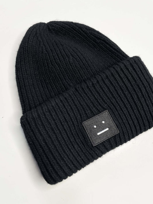 acne studios wool pansy n face toque | made in Italy - good market thrift store