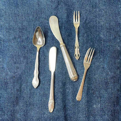 vintage silverware add-ons