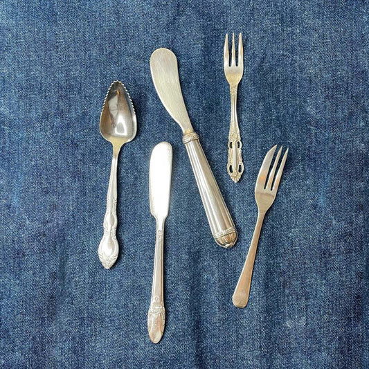 vintage silverware add-ons