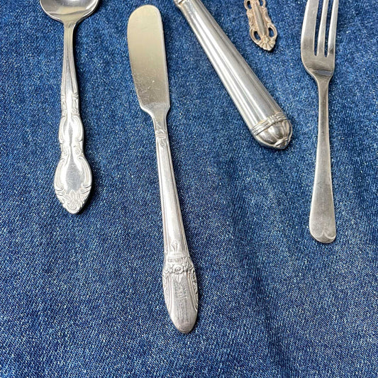 vintage silverware add-ons