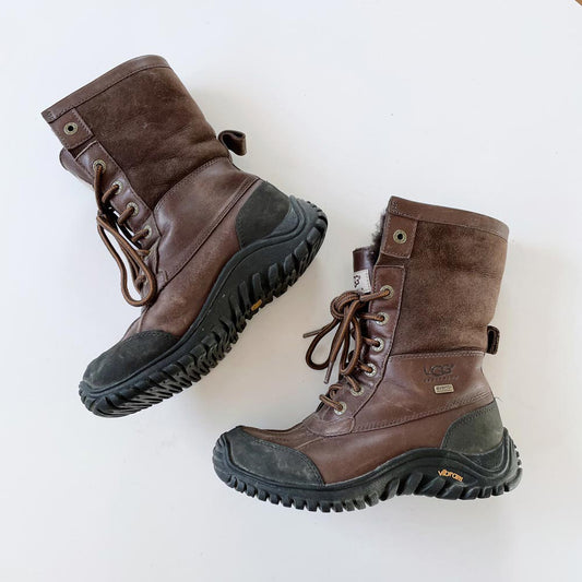 ugg adirondack sheepskin waterproof boots