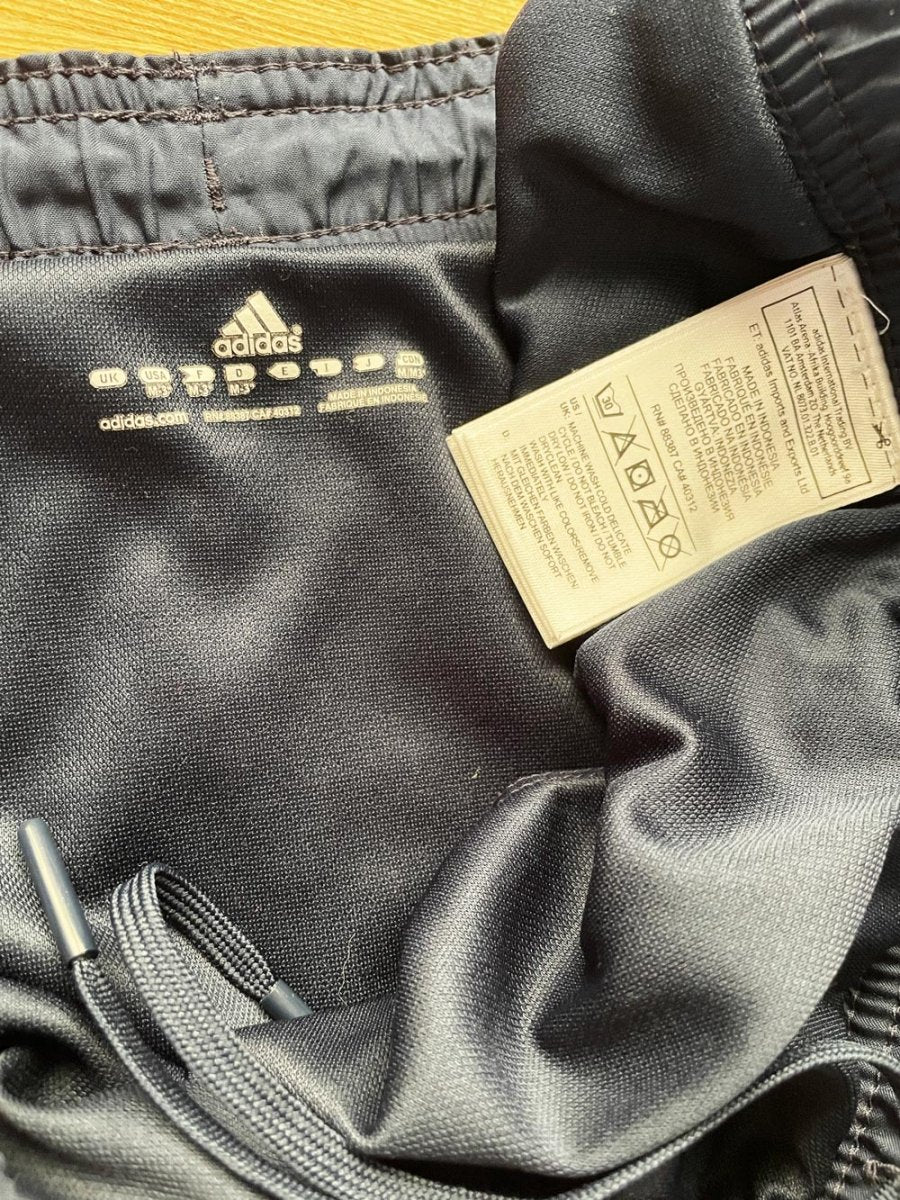 adidas mesh side sporty prep athletic shorts - good market thrift store