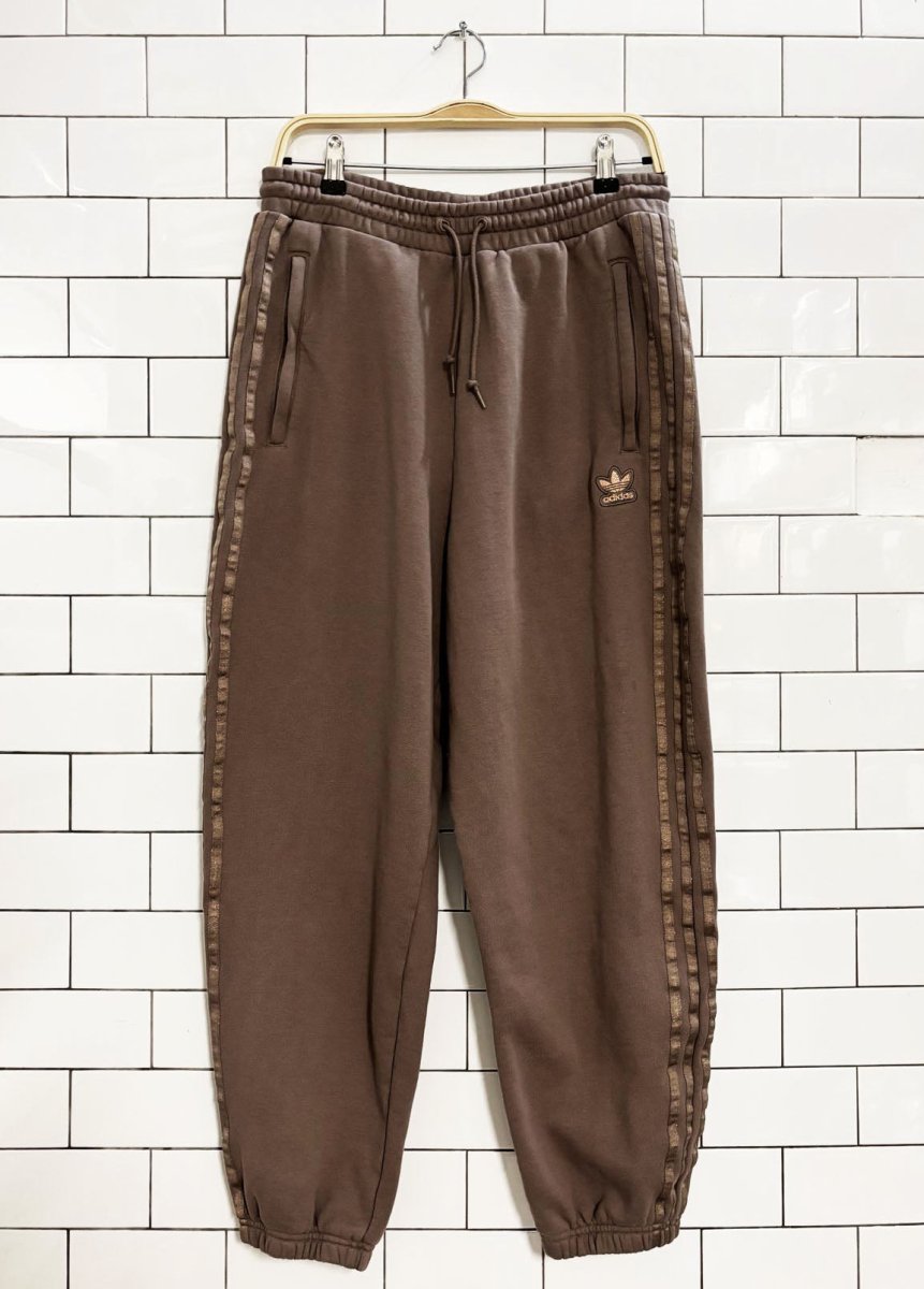adidas original glitter striped sweatpants - good market thrift store