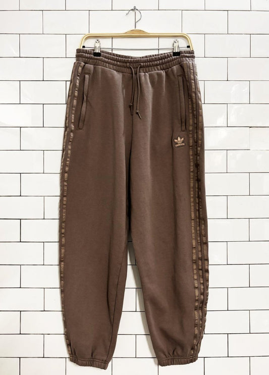 adidas original glitter striped sweatpants - good market thrift store