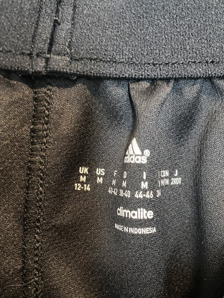 adidas purple striped sporty prep athletic shorts - good market thrift store