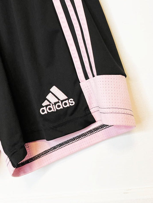 adidas three stripes sporty prep athletic shorts - good market thrift store