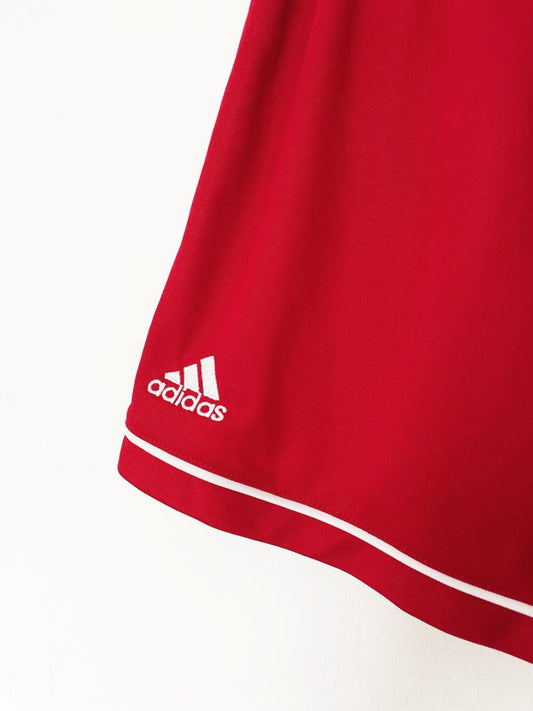 adidas three stripes sporty prep athletic shorts - good market thrift store