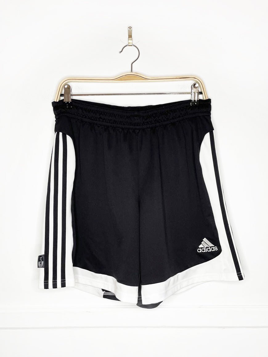 adidas three stripes sporty prep athletic shorts - good market thrift store