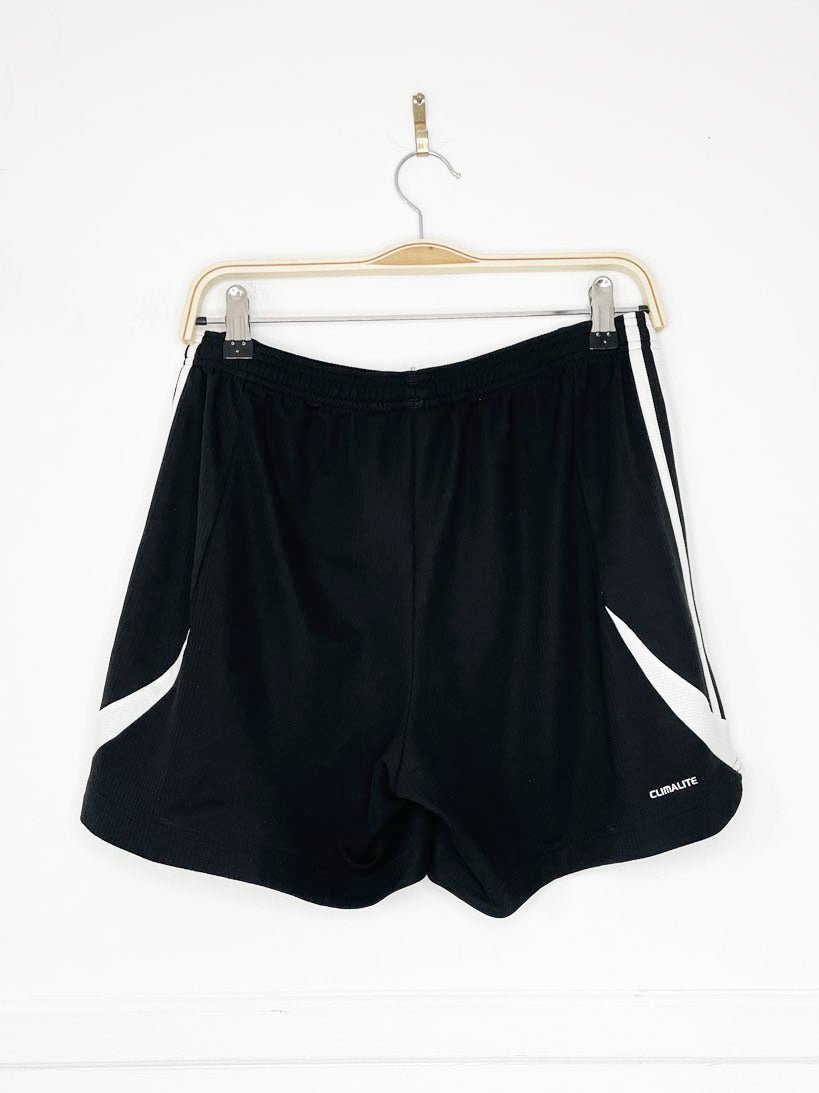 adidas three stripes sporty prep athletic shorts - good market thrift store