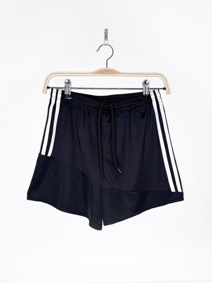 adidas three stripes sporty prep athletic shorts - good market thrift store