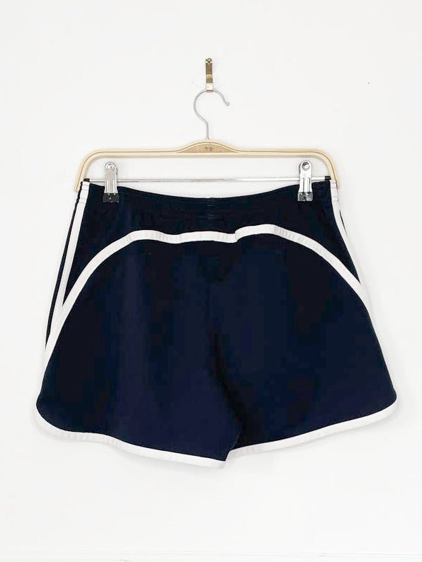 adidas three stripes sporty prep athletic shorts - good market thrift store
