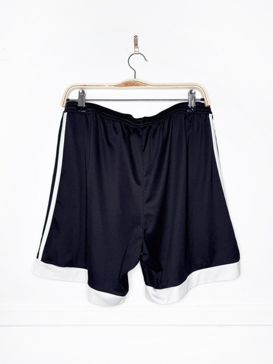 adidas three stripes sporty prep athletic shorts - good market thrift store