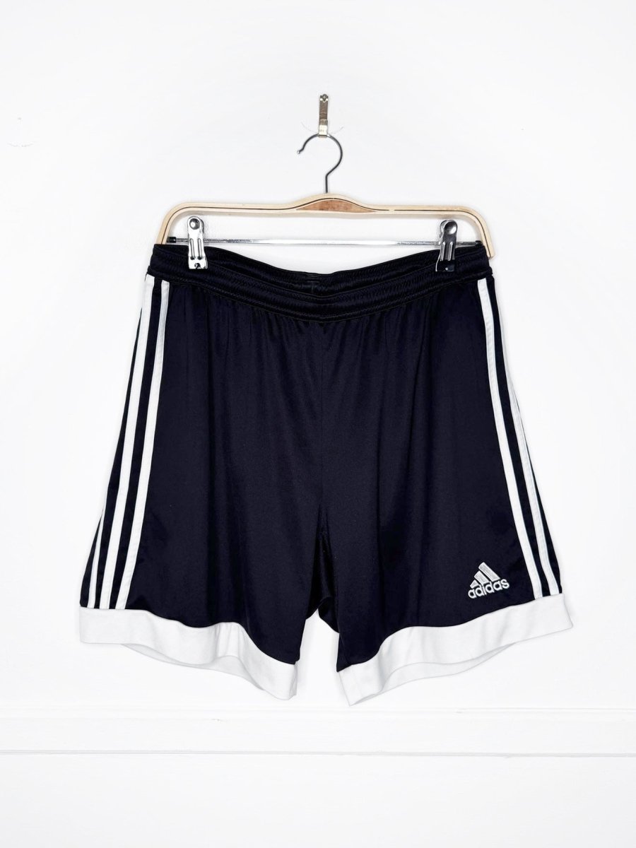 adidas three stripes sporty prep athletic shorts - good market thrift store