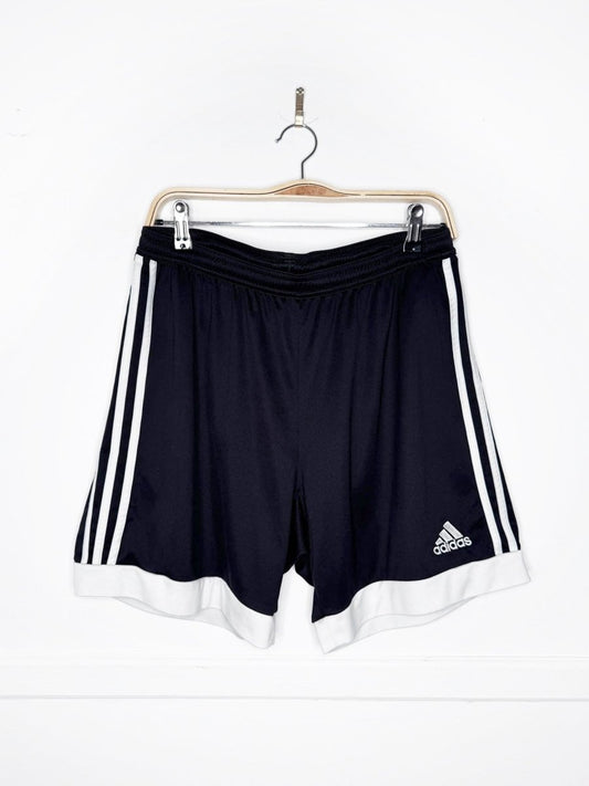 adidas three stripes sporty prep athletic shorts - good market thrift store