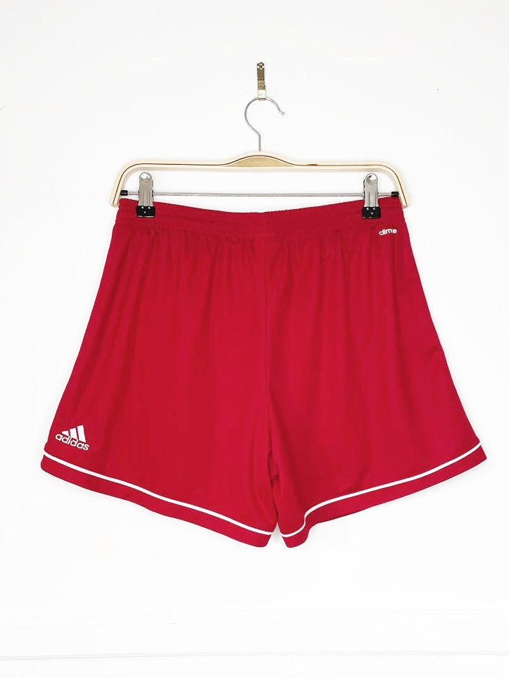 adidas three stripes sporty prep athletic shorts - good market thrift store