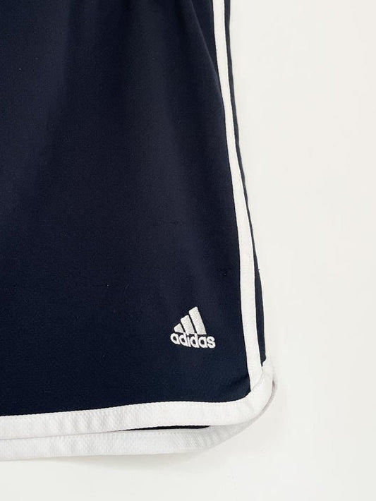 adidas three stripes sporty prep athletic shorts - good market thrift store