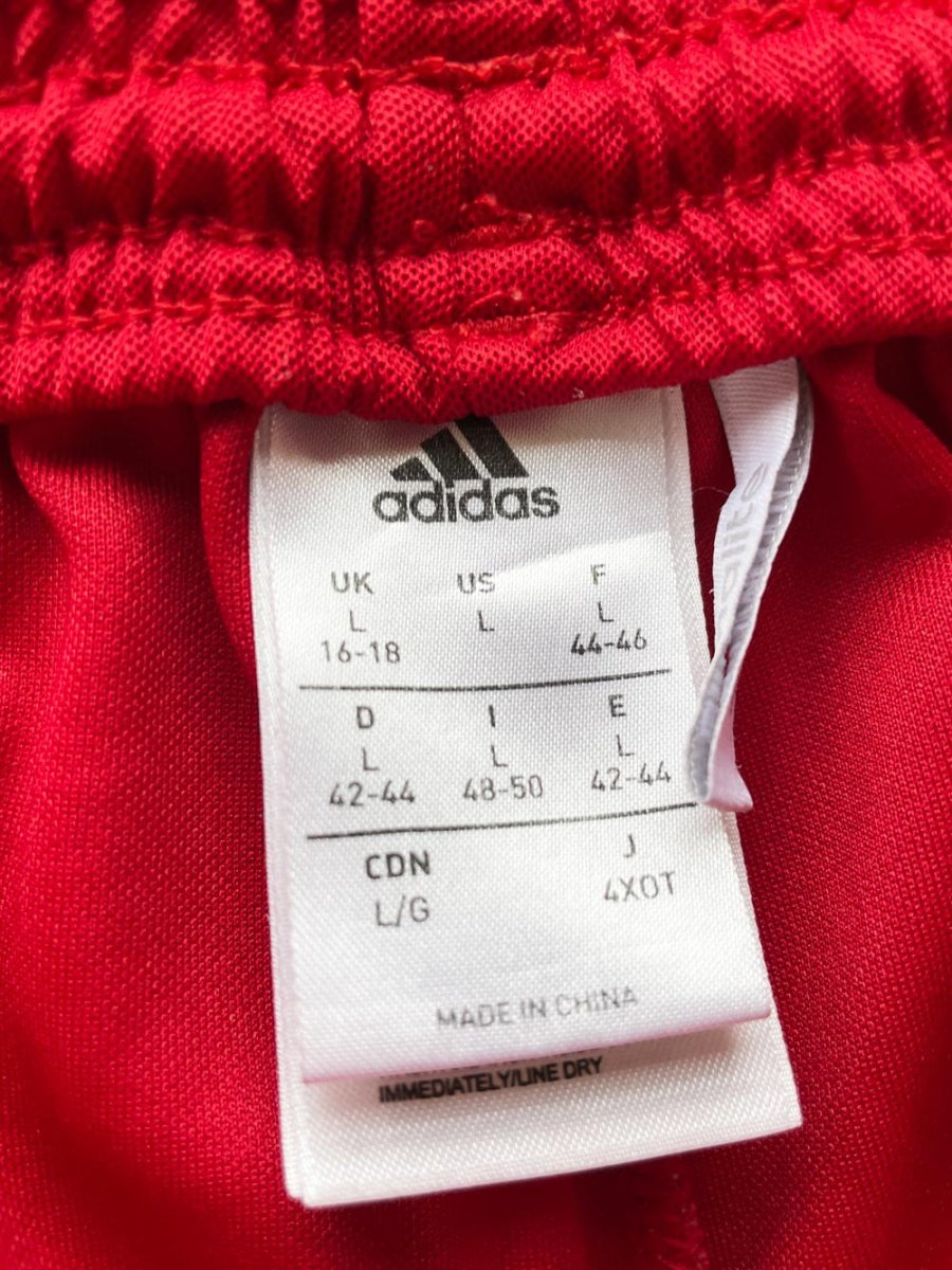 adidas three stripes sporty prep athletic shorts - good market thrift store