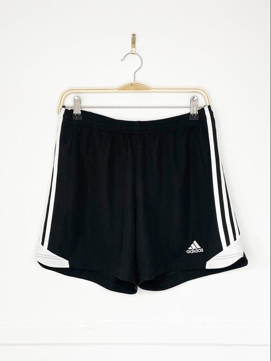adidas three stripes sporty prep athletic shorts - good market thrift store