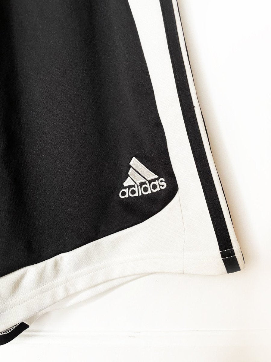adidas three stripes sporty prep athletic shorts - good market thrift store