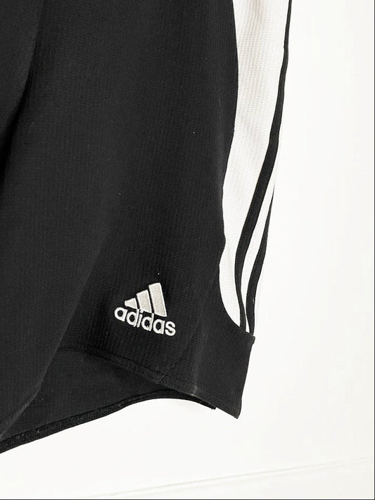 adidas three stripes sporty prep athletic shorts - good market thrift store