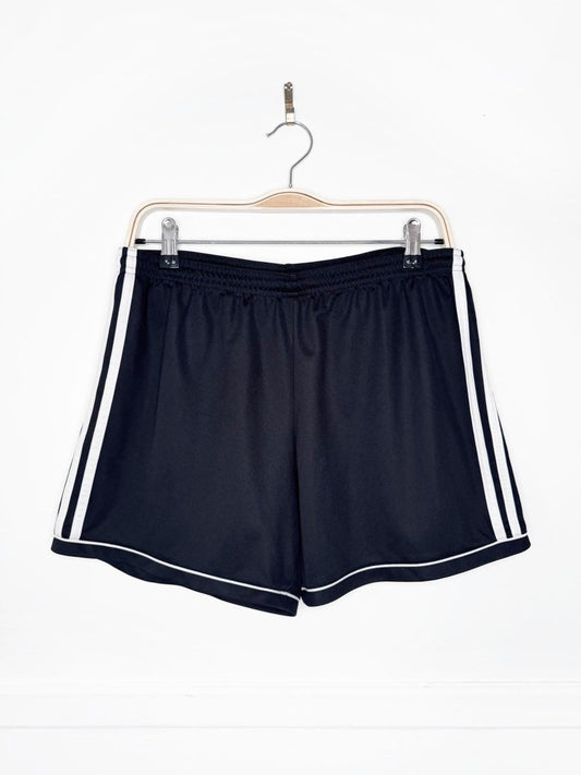 adidas three stripes sporty prep athletic shorts - good market thrift store