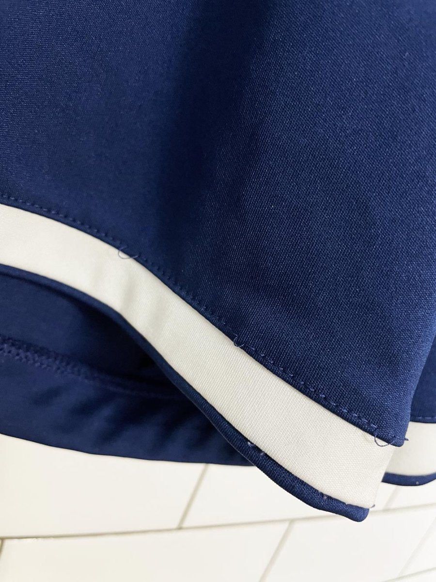 adidas three stripes sporty prep athletic shorts - good market thrift store