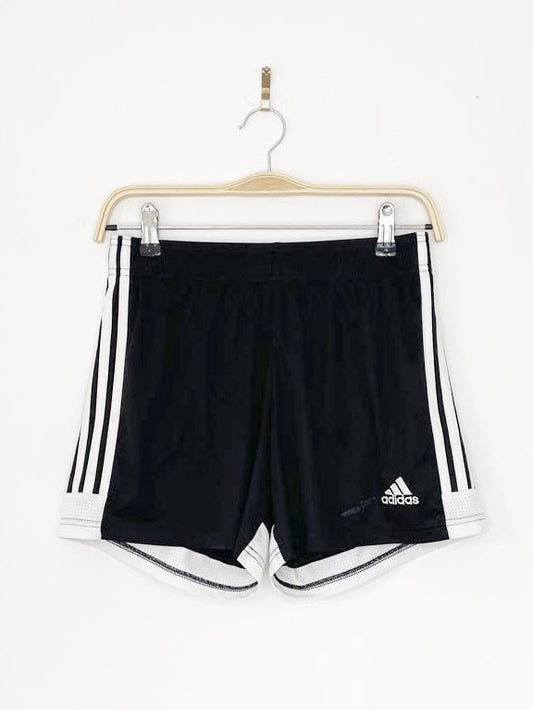 adidas three stripes sporty prep short athletic shorts - good market thrift store