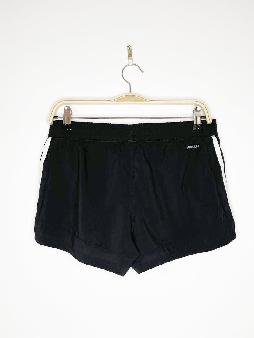adidas three stripes sporty prep short athletic shorts - good market thrift store