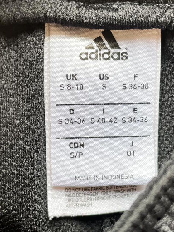 adidas three stripes sporty prep short athletic shorts - good market thrift store