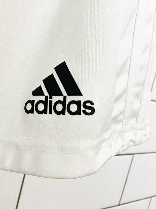 adidas three stripes stripe sporty prep athletic shorts - good market thrift store