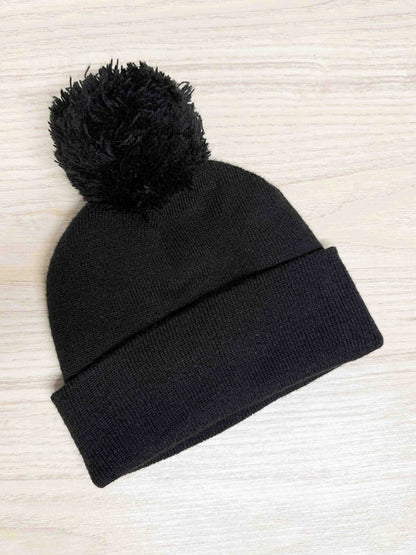 adidas trefoil pom knit toque - good market thrift store