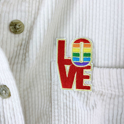 rework x ae love chunky cord cropped shirt jacket