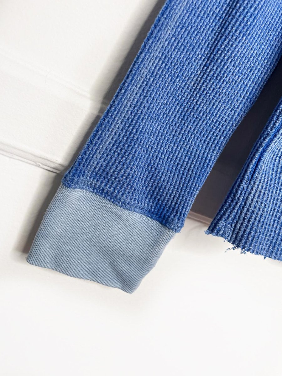 ae mountain time waffle thermal long sleeve top | american eagle - good market thrift store