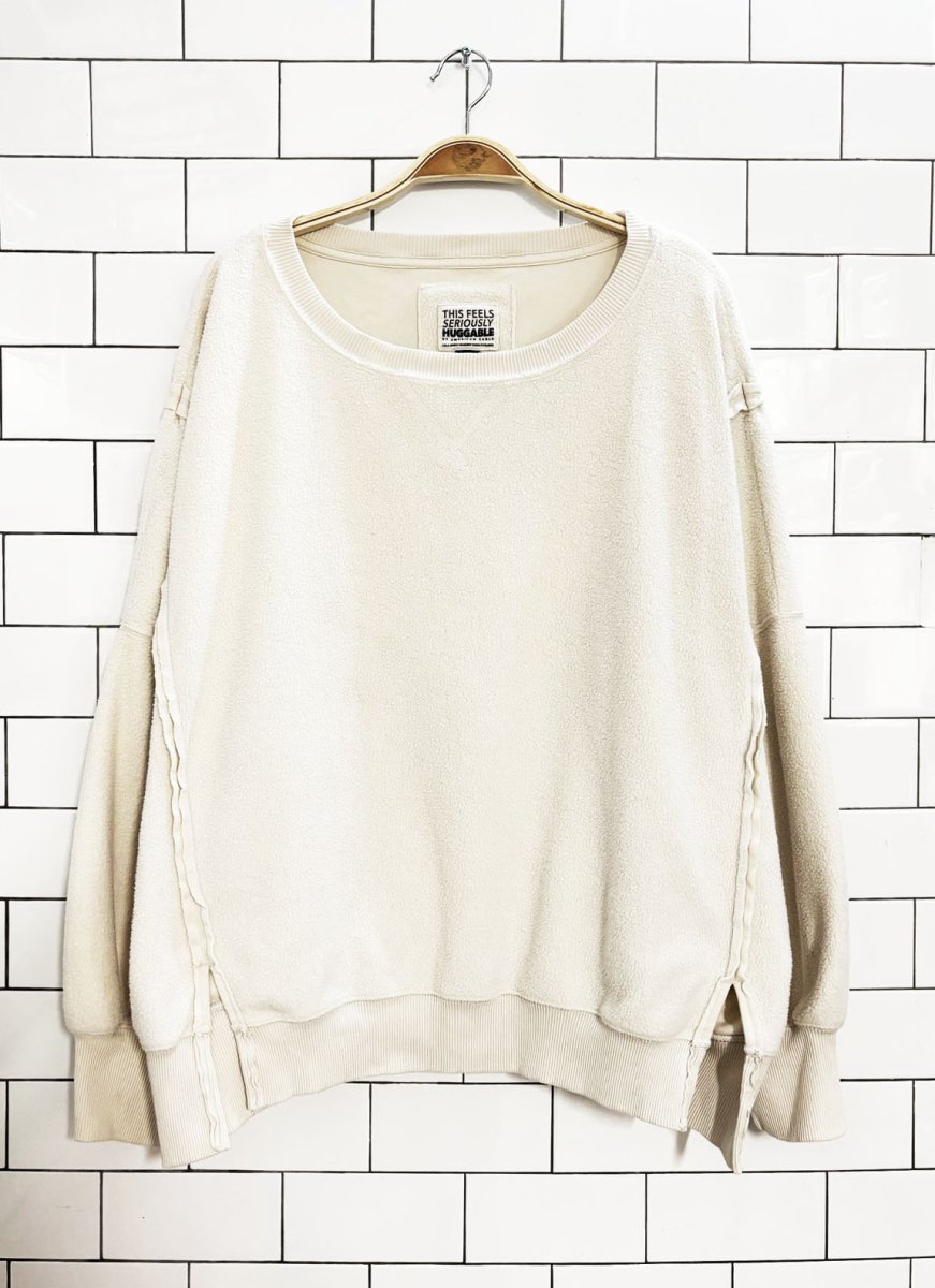 ae seriously huggable oversized sweatshirt | american eagle - good market thrift store