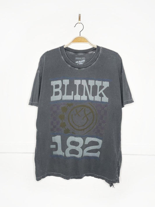ae x blink 182 oversized band tee - good market thrift store