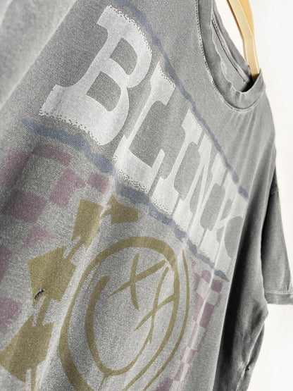 ae x blink 182 oversized band tee - good market thrift store