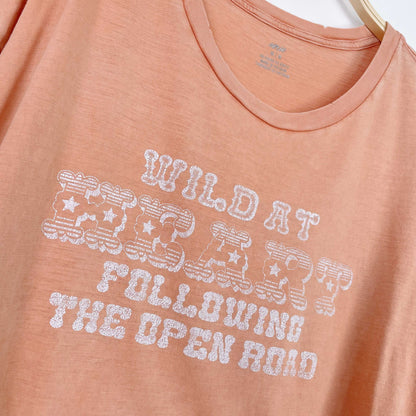 aerie wild at heart cropped tee